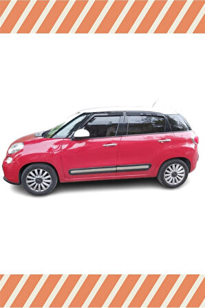 Fıat 500 L Tüm 4'lü Mügen Tip Cam Rüzgarlığı