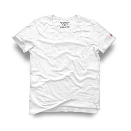 Tarrzz Basic Baskısız Tişört 3’lü Set - % 100 Pamuklu Bisiklet Yaka Basic Tişört- Siyah Basic Tişört - Beyaz Basic Tişört - Mavi Basic Tişör