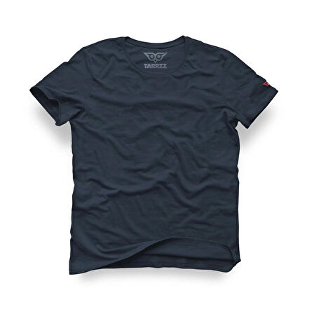 Tarrzz Basic Baskısız Tişört 3’lü Set - % 100 Pamuklu Bisiklet Yaka Basic Tişört- Siyah Basic Tişört - Beyaz Basic Tişört - Mavi Basic Tişör