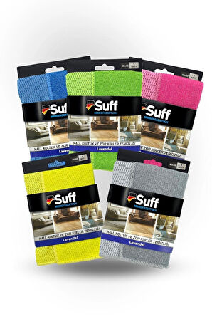 Suff Yoğun Tırtıklı - Telli Bez / Halı - koltuk Mikrofiber Bez / Zor Kir Bezi (40X40CM)