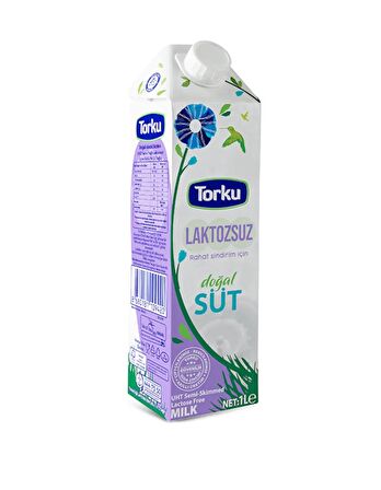 Torku Laktozsuz Yarım Yağlı Süt 1 Lt 