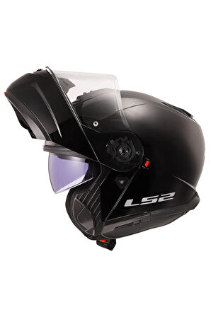 STROBE 2 PARLAK SİYAH KASK
