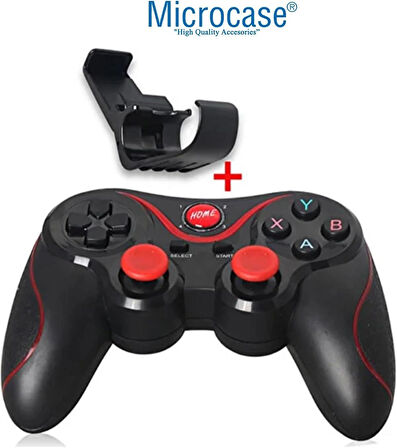 Microcase X3 Bluetooth Kablosuz Oyun Kolu Telefon Tutucu Stand SİYAH AL4028