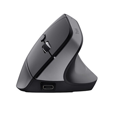 Trust Bayo+ Multidevice Ergonomik Kablosuz Mouse - Siyah