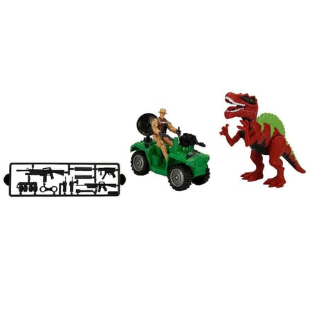 Miniklabtoys Dinosaurs Dinozor Yakalayıcı Oyun Seti 13 Parça