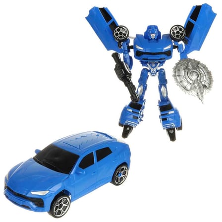 Miniklabtoys S00005039 Robot Transformer Polis Set 3R.2A.