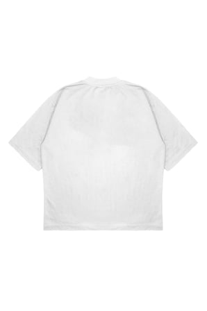 Unisex Oversize TRUST NO ONE Baskılı T-shirt