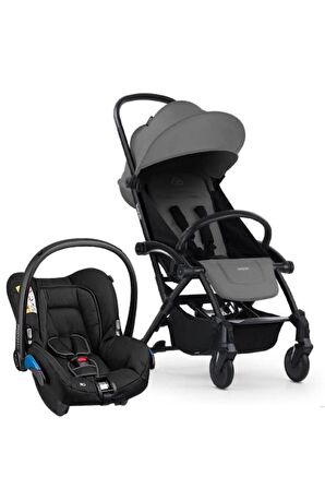 Connect 3 Bebek Arabası Black-Grey Travel Set Citi-2 Black