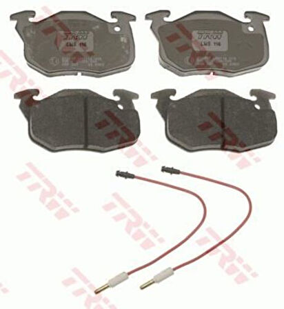 Trw Gdb327 Ön Fren Balatası R9 Ym R19 Clıo III Express Saxo 1.0I.1.1I.1.4I Fıslı Saxo P106 P306 P405 Hava Soğutmasız Ondısk Icın