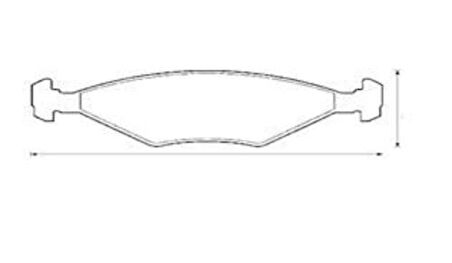 Trw Gdb958 Ön Fren Balatası Fıorıno Palıo Siena 1.4 1.6 Kablosuz