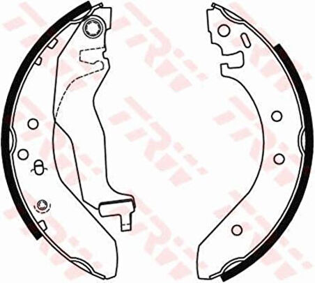 TRW GS6246 Arka Fren Balatası Pabuç Honda Civic VI 96-00 SFS100090