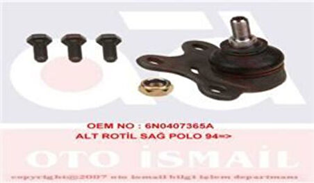 TRW JBJ244 Rotil Sağ Arosa-Lupo-Polo 6N0407365A-6E0407366-6E0407365-6N0407365A 6N0407365A
