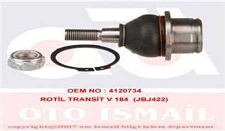TRW JBJ730 Salıncak Rotilı Ön Alt Sağ Sol Transit V184 01-06 V347 06-Connect 02-13 Custom 11- YC1A3395CA