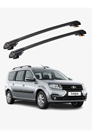 LADA LARGUS 2021-Sonrası TRX1 Thunder Carrier Kilitli Ara Atkı Taşıyıcı Tavan Barı Gri