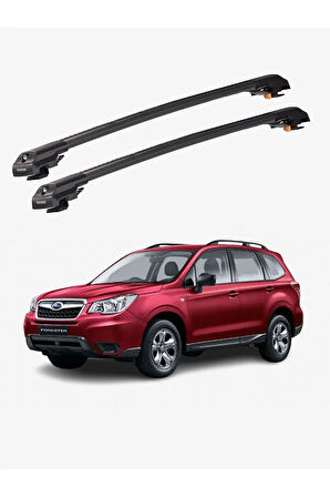 SUBARU FORESTER 2013-2018 TRX1 Thunder Carrier Kilitli Ara Atkı Taşıyıcı Tavan Barı Gri