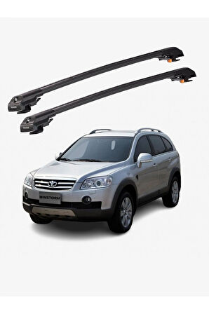 DAEWOO WINSTORM MaXX 2006-2011 TRX1 Thunder Carrier Kilitli Ara Atkı Taşıyıcı Tavan Barı Gri