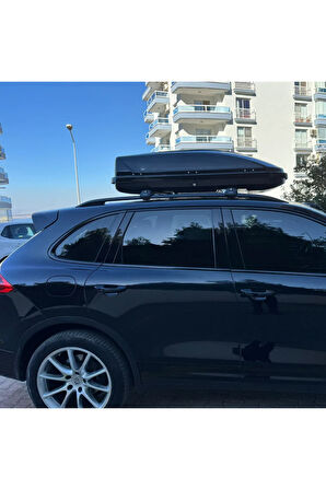 PORSCHE CAYENNE (9PA-E1) 2002-2010 TRX1 Thunder Carrier Kilitli Ara Atkı Taşıyıcı Tavan Barı Gri