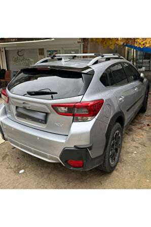 SUBARU XV 2018-Sonrası TRX1 Thunder Carrier Kilitli Ara Atkı Taşıyıcı Tavan Barı Gri