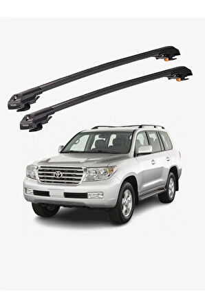 TOYOTA LAND CRUISER 2008-2021 TRX1 Thunder Carrier Kilitli Ara Atkı Taşıyıcı Tavan Barı Gri