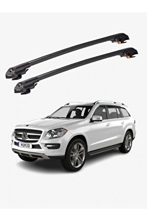 MERCEDES-BENZ GL-CLASS 2013-2019 TRX1 Thunder Carrier Kilitli Ara Atkı Taşıyıcı Tavan Barı Gri