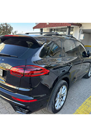 PORSCHE CAYENNE (9PA-E1) 2002-2010 TRX1 Thunder Carrier Kilitli Ara Atkı Taşıyıcı Tavan Barı Siyah