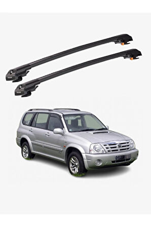 SUZUKI XL-7 1999-2006 TRX1 Thunder Carrier Kilitli Ara Atkı Taşıyıcı Tavan Barı Siyah