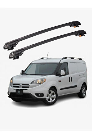 RAM PROMASTER CITY 2015-Sonrası TRX1 Thunder Carrier Kilitli Ara Atkı Taşıyıcı Tavan Barı Siyah