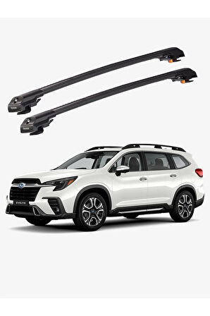 SUBARU EVOLTIS 2020-Sonrası TRX1 Thunder Carrier Kilitli Ara Atkı Taşıyıcı Tavan Barı Siyah