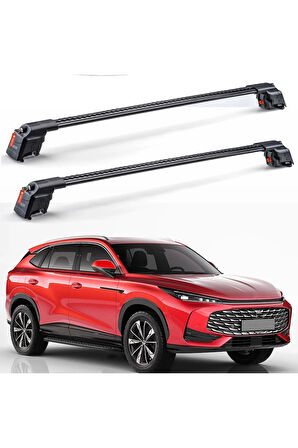 MG EHS 2024 ve Sonrası TRX2 Thunder Carrier Kilitli Ara Atkı Taşıyıcı Tavan Barı Gri