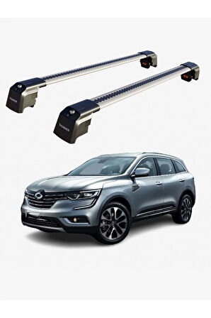RENAULT SAMSUNG QM6 2017-Sonrası TRX2 Thunder Carrier Kilitli Ara Atkı Taşıyıcı Tavan Barı Siyah