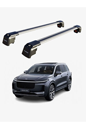 LI XIANG AUTO ONE 2019-2022 TRX2 Thunder Carrier Kilitli Ara Atkı Taşıyıcı Tavan Barı Siyah