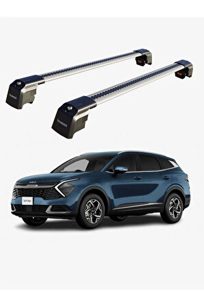 KIA SPORTAGE 2022-Sonrası TRX2 Thunder Carrier Kilitli Ara Atkı Taşıyıcı Tavan Barı Siyah