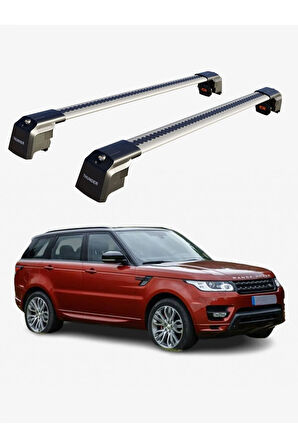 RANGE ROVER SPORT 2014-Sonrası TRX2 Thunder Carrier Kilitli Ara Atkı Taşıyıcı Tavan Barı Siyah