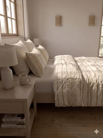 TRUYTOWELÇİFT  KİŞİLİK MÜSLİN YÜZDE YÜZ PAMUK %100 PAMUK ÇİFT KAT NEVRESİM TAKIMI