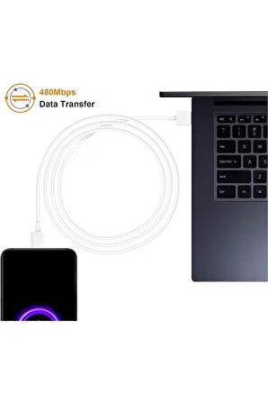 Okyanustech Xiaomi Mi Uyumlu Turbo Hızlı Şarj Kablosu 90W Xiaomi 15 15S Pro Ultra 14 Ultra Poco F7 Pro X7 Pro F6