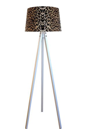 Beta 3 Ayak Serisi,masif Lambader,tripod(leopar -beyaz Ayak)