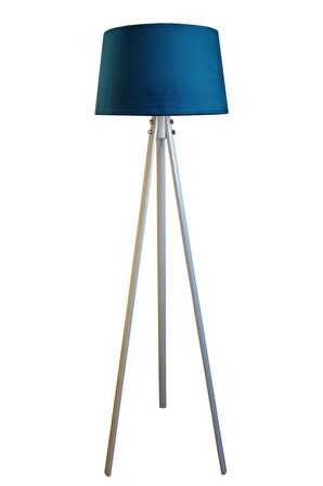 Beta Serisi 3 Ayaklı Lambader ,tripod(Mavi-beyaz Ayak)