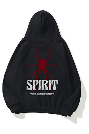 Unisex Spirit Sweatshirt Siyah