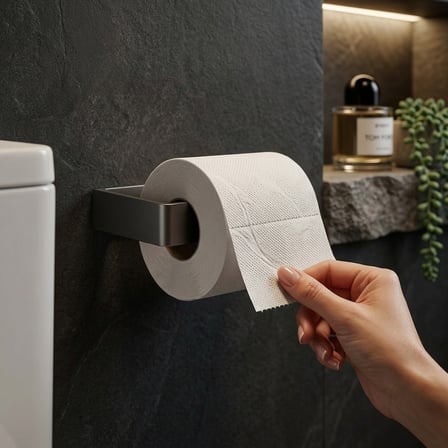 TKHAM Tuvalet Kağıtlığı Metal Yapışkanlı