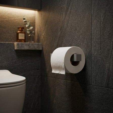 TKHAM Tuvalet Kağıtlığı Metal Yapışkanlı