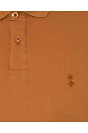 Erkek Turkuaz Slim Fit Polo Yaka Tişört