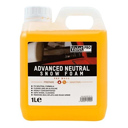 Valet Pro Advanced Neutral Snow Foam - Yıkama Köpüğü 1lt.