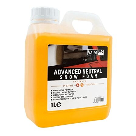 Valet Pro Advanced Neutral Snow Foam - Yıkama Köpüğü 1lt.