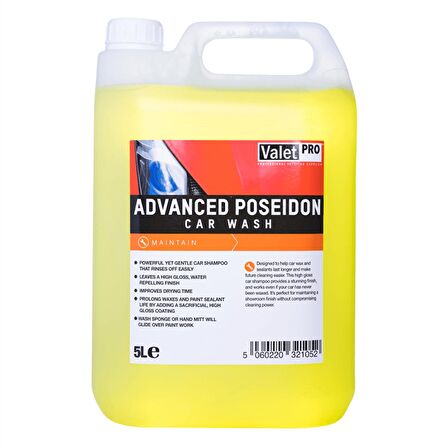 Valet Pro Advanced Poseidon Cilalı Şampuan 5 Lt