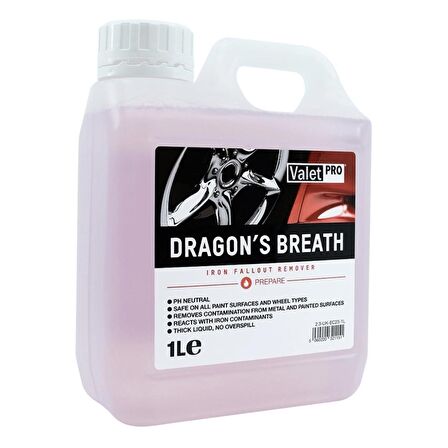 Valet Pro Dragons Breath Demir Tozu Sökücü 1 Lt