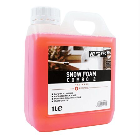 Valet Pro Yoğun Kir Sökücü Köpük - Snow Combo 2 - 1000ml