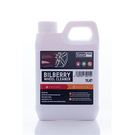 Valet Pro Bilberry Wheel Cleaner - Jant Temizleyici 1 lt.