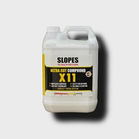 Slopes X11 Agresif Çizik Çıkarıcı Pasta 5 lt