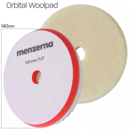 Menzerna Premium Orbital Yün Keçe 140mm