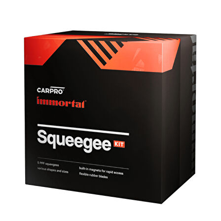 CARPRO Rubber Squeegee 5 Parça Mıknatıslı PPF Ragle Seti